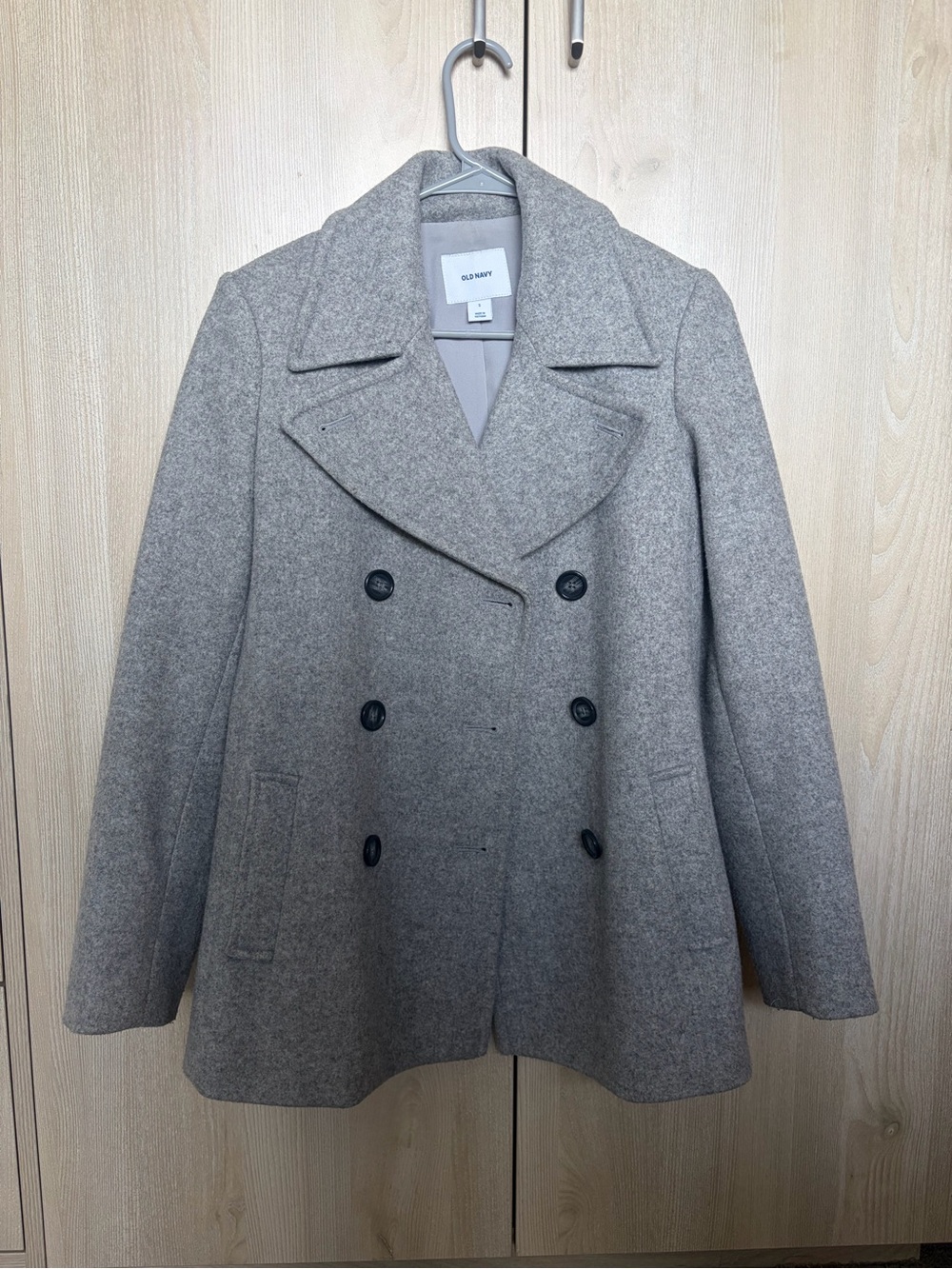 Grey Peacoat